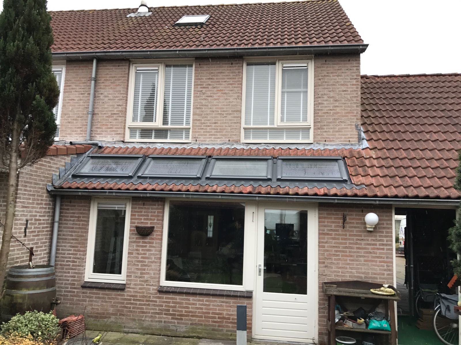 Lichtstraat schuindak Heemskerk buiten